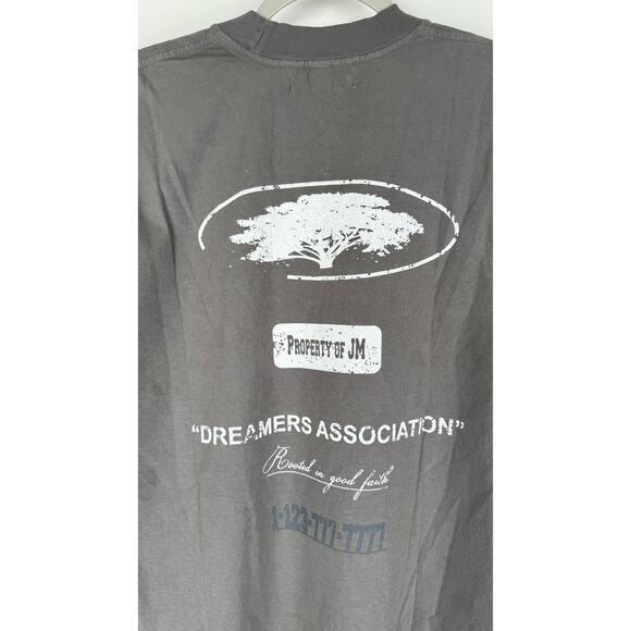 Joshua Mohamed Short Sleeve Staff T Shirt Charcoal Grey Mens XL New Tee - Picture 11 of 12